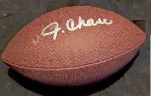 Ja'Marr Chase Football  autographed football with coa