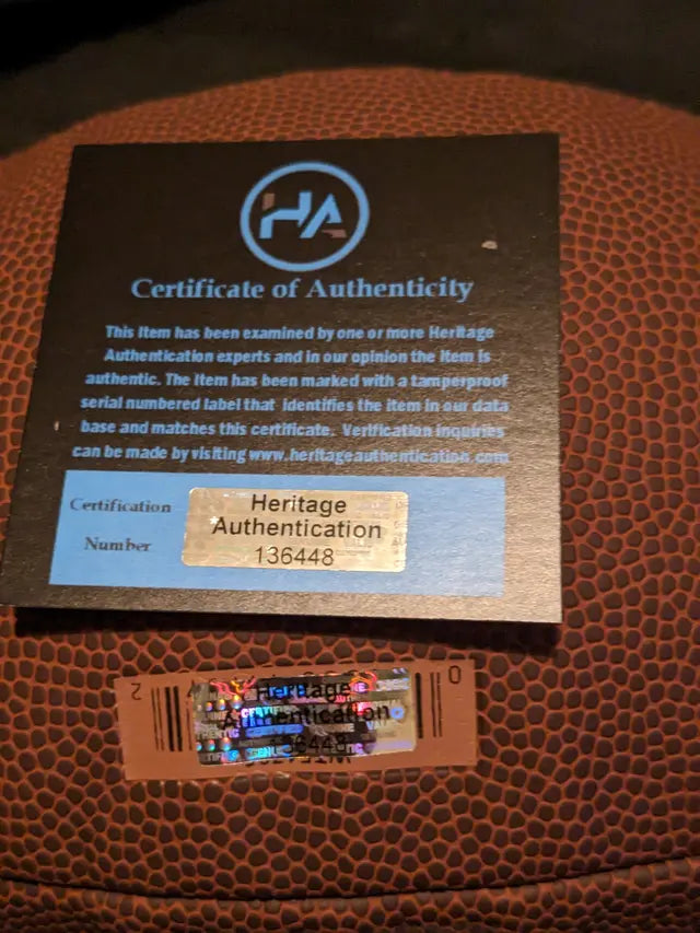 Roger Staubach Signed NFL Football with COA