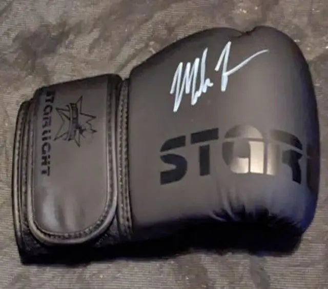 Mike Tyson Auto Signed Boxing Glove with coa