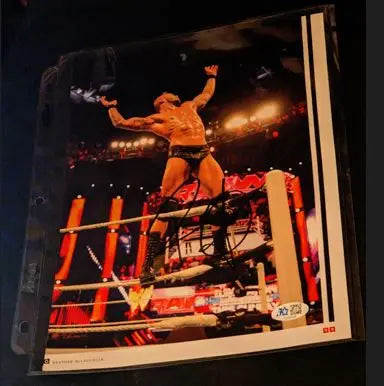 RANDY ORTON WWE AUTOGRAPHED 8X10 WITH COA