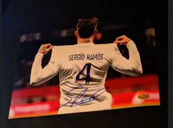 Sergio Ramos autographed 8x10 photo with COA