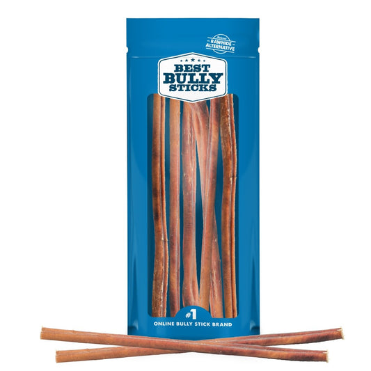 Best Bully Sticks 12-Inch Odor-Free Standard Bully Sticks, 12-Pack Dog Chews (New)