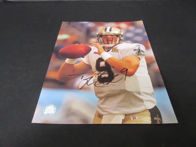 Drew Brees Signed NEW ORLEANS SAINT FOOTBALL 8.5x11 Photo SSC COA