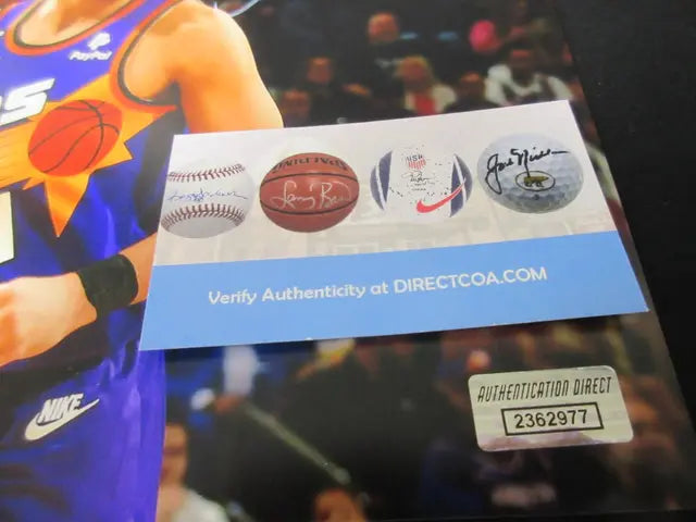 Devin Booker Phoenix Suns Signed 8x10 Photo Direct COA