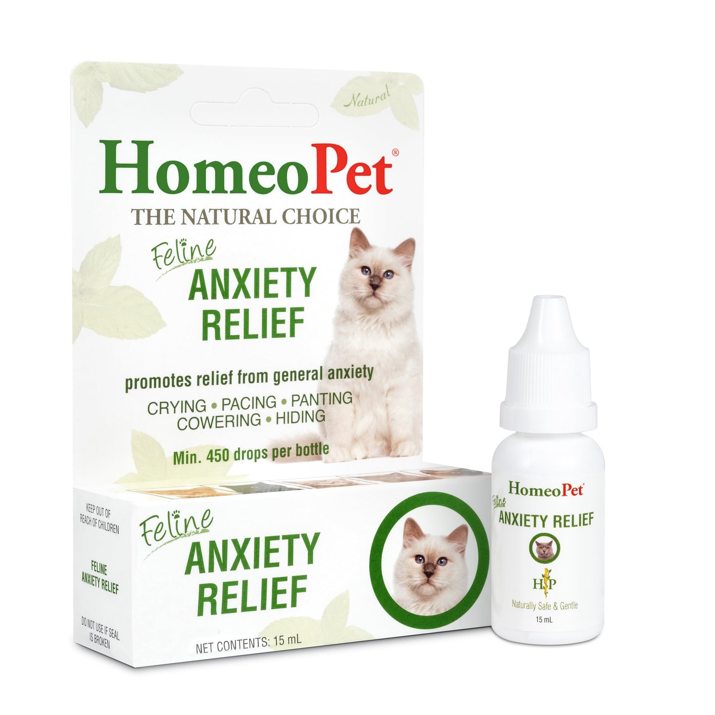 HomeoPet Feline Anxiety Relief 15 mL