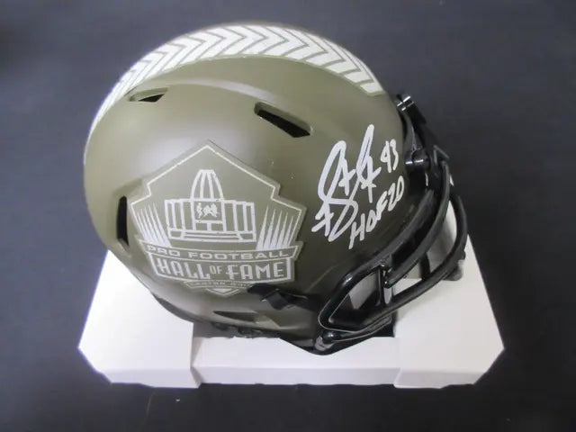 Polamalu Signed HOF Mini Helmet Direct COA