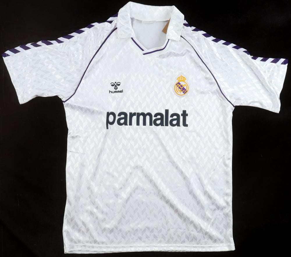 Real Madrid Hugo Sanchez Hummel Signed Jersey Beckett Authentication Sep 2025 XL
