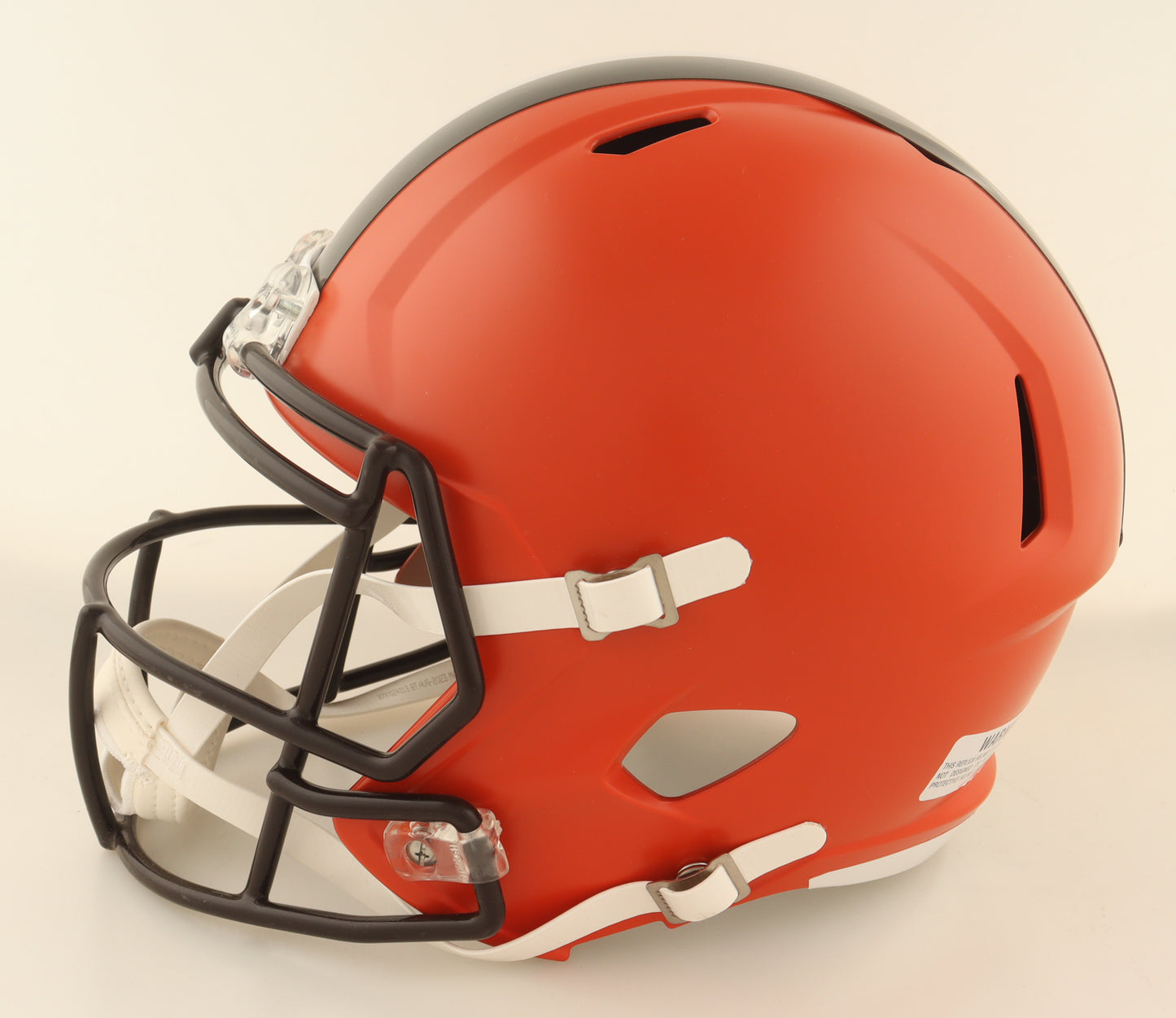 Nick Chubb signed Cleveland Browns full-size speed replica helmet with Beckett Authentication hologram