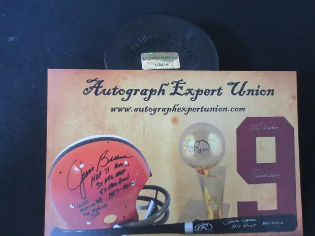 Sidney Crosby Signed Hockey Puck EUA COA