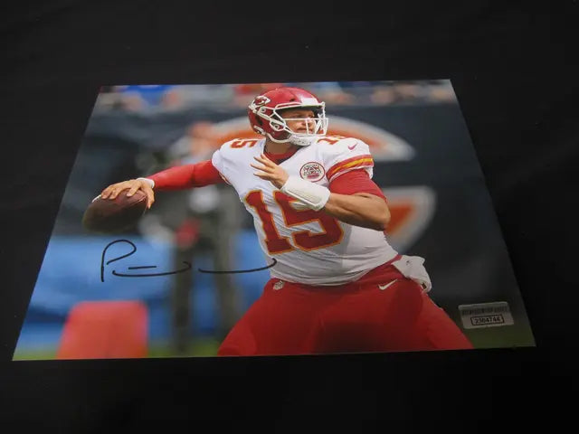 Patrick Mahomes Kansas City Chiefs Signed 8x10 Photo Direct COA