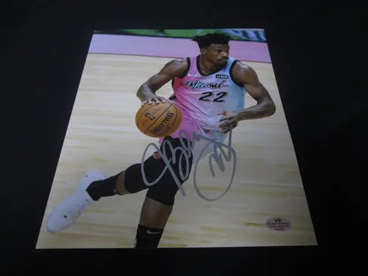 Jimmy Butler Miami Heat Signed 8x10 Photo VSA COA