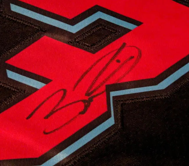 Dwayne Wade autogrpahed jersey with coa N