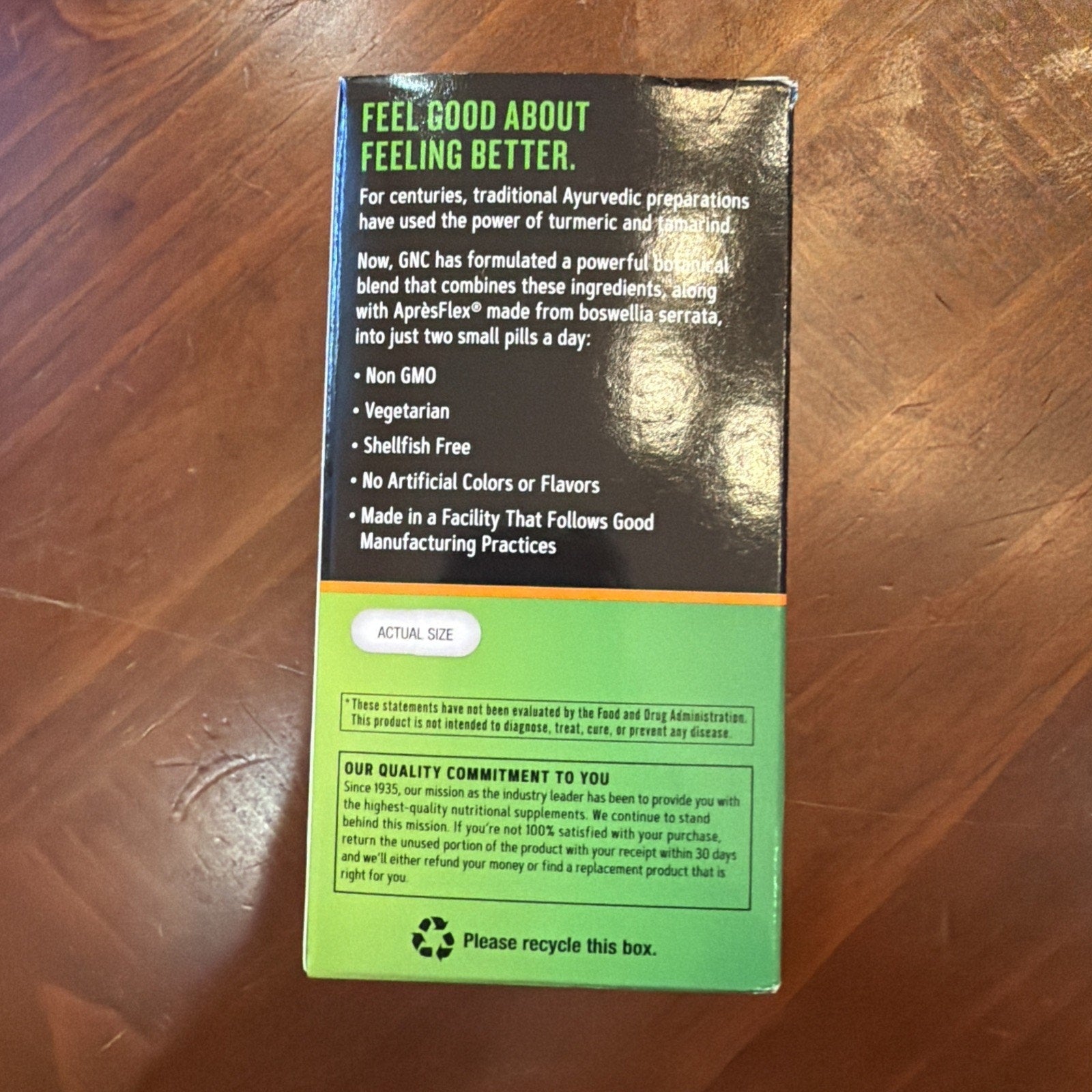 GNC Tamaflex Fast Acting Proven Joint Support 30 Day Supply, 60 cap Exp 10/27 — Image 4