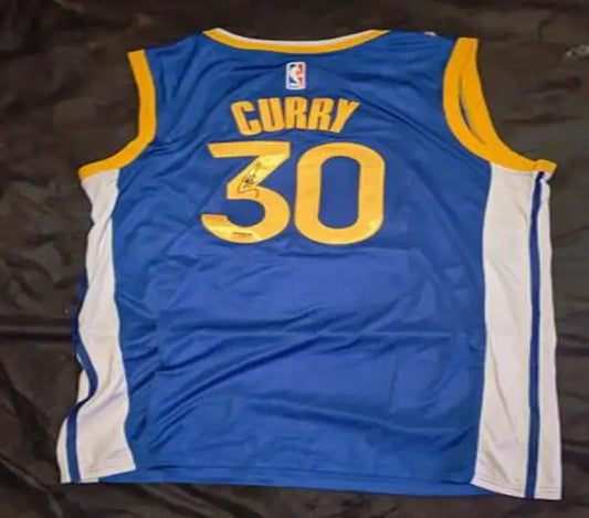 Stephen Curry autographed jersey with coa