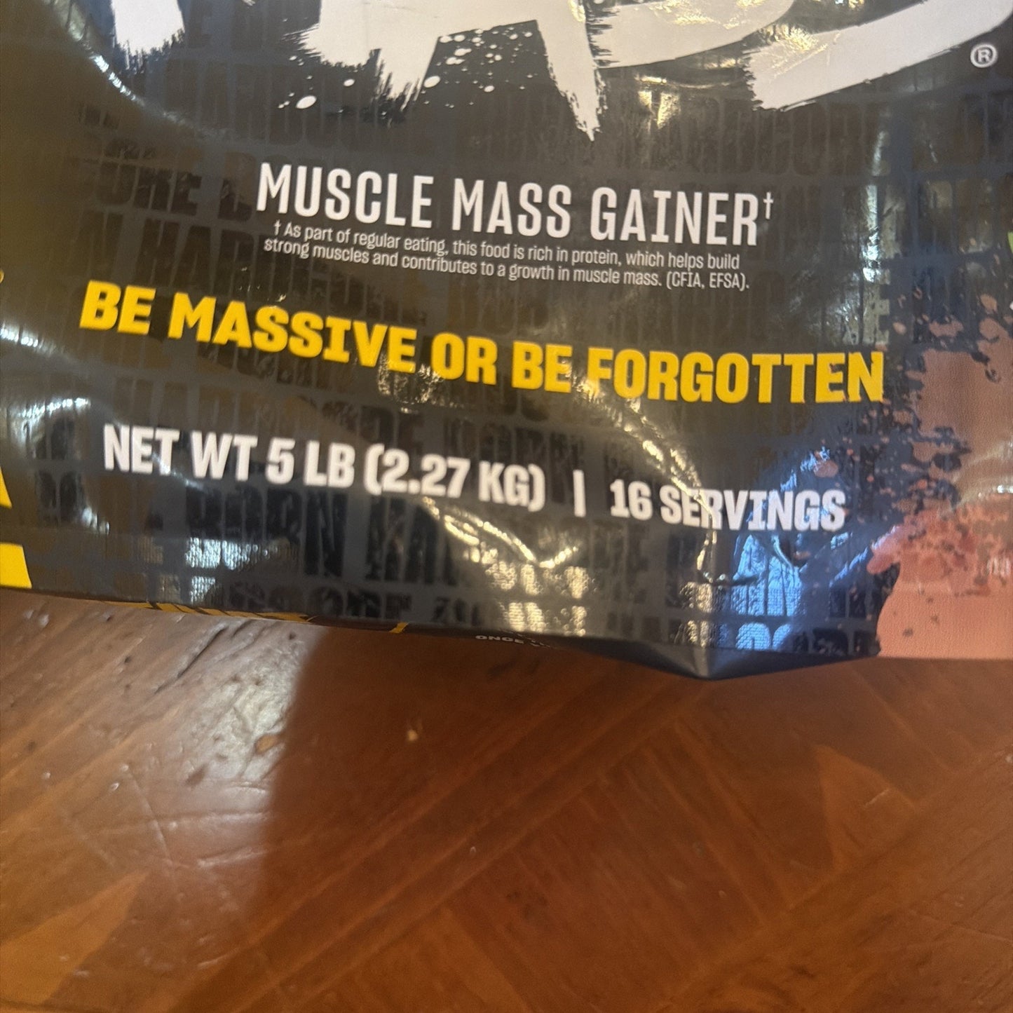 MUTANT MASS® 5LBS The Original Muscle Mass Gainer High Protein Drink Mix — Image 2