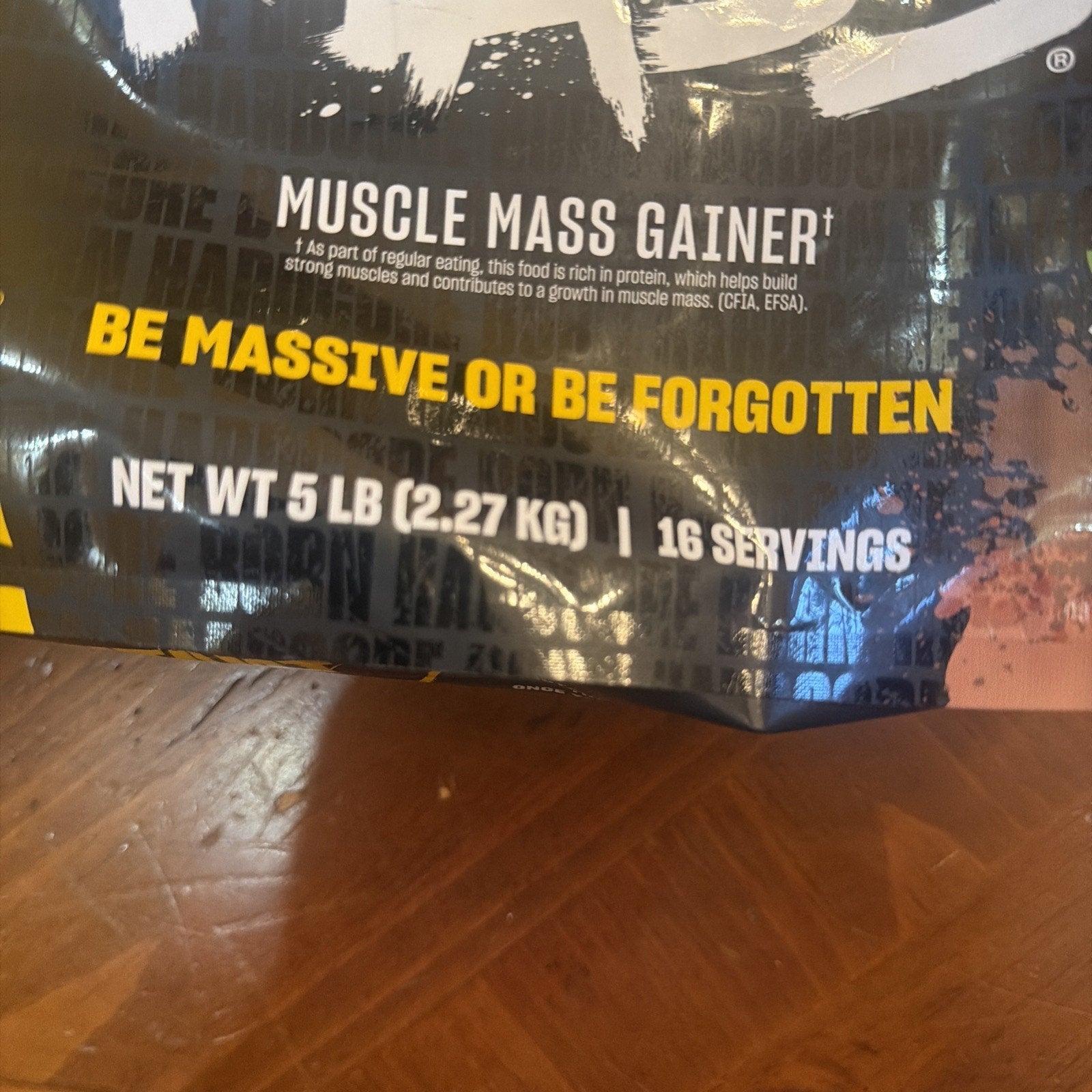 MUTANT MASS® 5LBS The Original Muscle Mass Gainer High Protein Drink Mix — Image 2