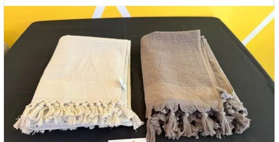 Haremlique Peshtamal Turkish Bath Towels, Set of 2, Home Textiles