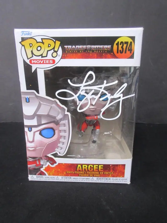 Liza Koshy Signed "Transformers: Rise of the Beasts" Arcee Funko Pop #1374 GAA COA 105456