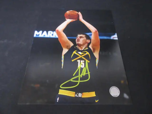 Nikola Jokic Signed 8x10 Photo SSC COA