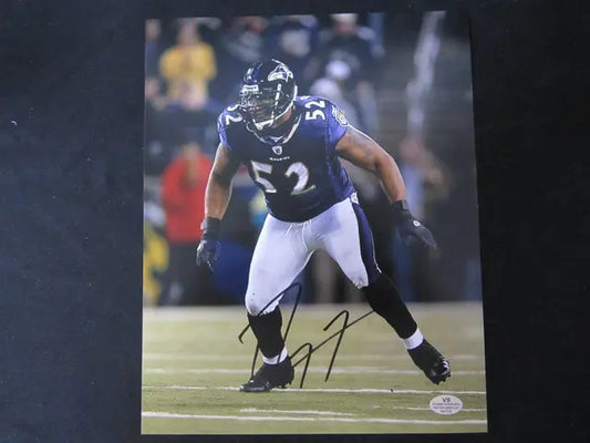 Ray Lewis Signed 8x10 Photo VSA COA