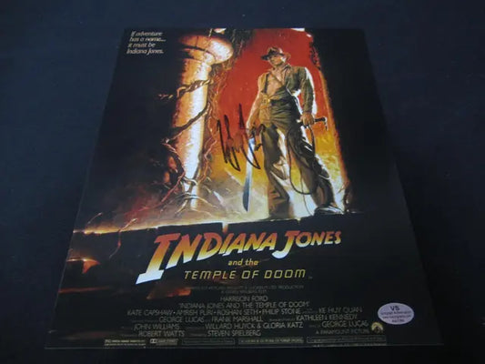 Harrison Ford Indiana Jones Signed 8x10 Photo VSA COA