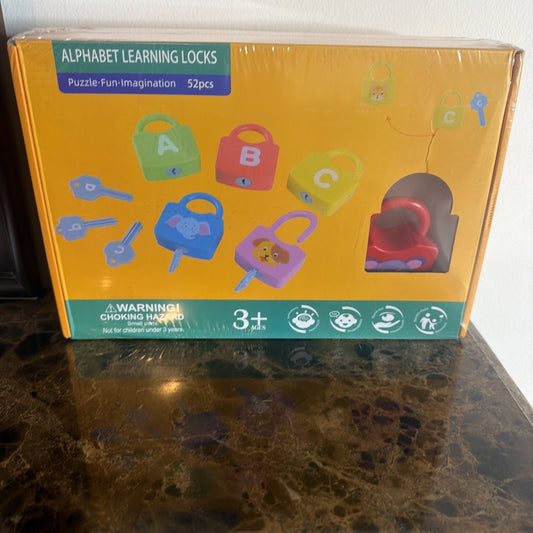 Alphabet Learning Lock Toy Set - Educational Game