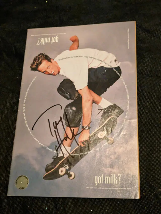 Tony Hawk Signed Comic Book with coa