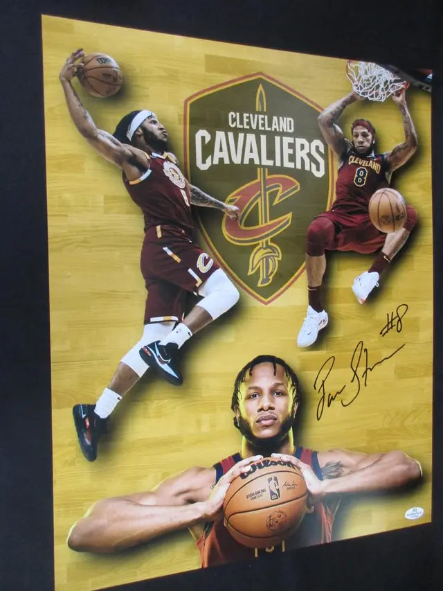 Lamar Stevens Cleveland Cavaliers Signed 16x20 Photo COA