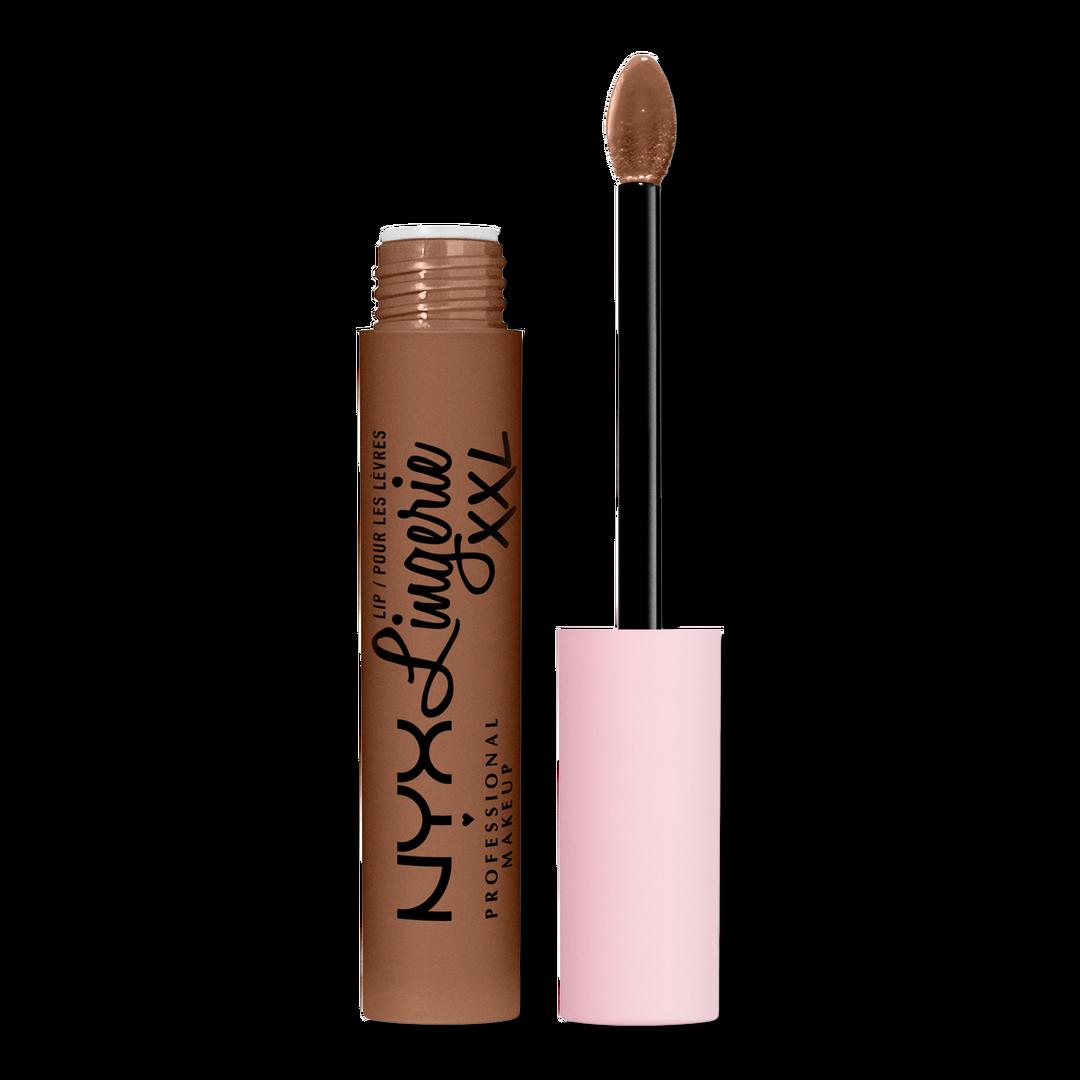 NYX Professional Makeup Lip Lingerie XXL Matte Liquid Lipstick - 29 Hot Caramelo (official product image)