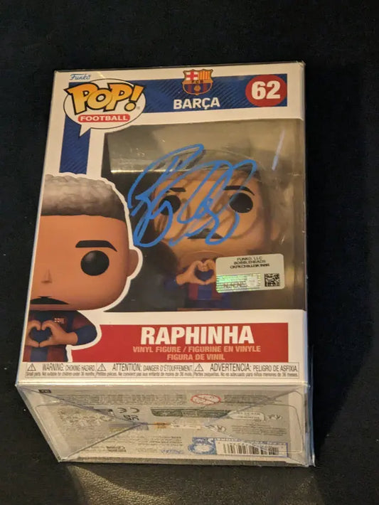 Raphina Raphael Dias Belloli autographed Funko Pop #62 Barcelona figure with coa 🔥