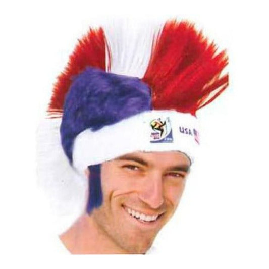 Official FIFA Soccer Mohawk Wig Hat - 25 pcs per box