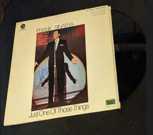 Frank Sinatra autographed just one of the those things album with coa