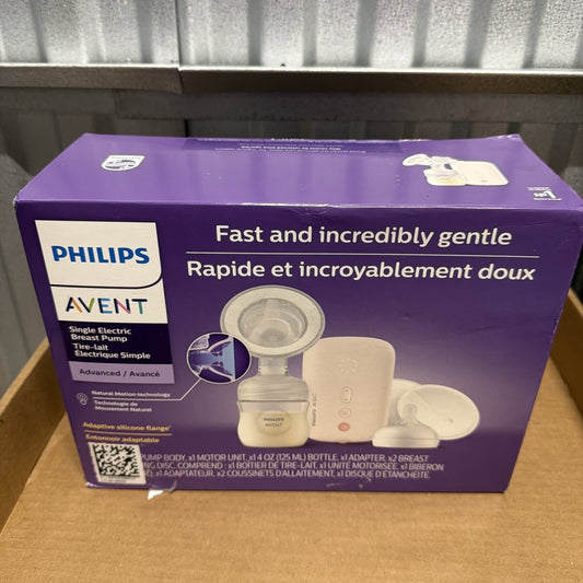 Philips SCF391/62 Avent Baby Feeding Advanced Single Electric Breast Milk Pump