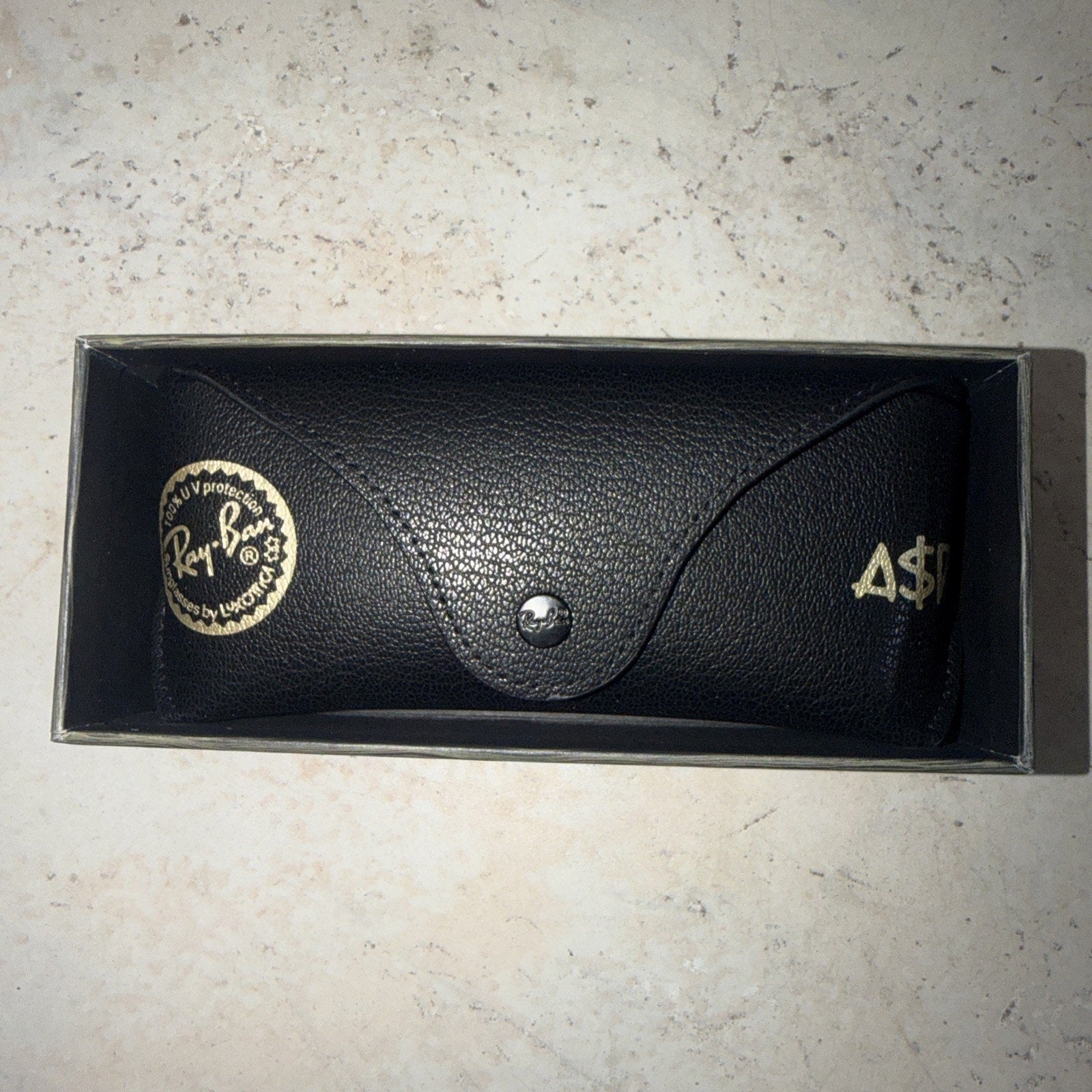 Ray-Ban RB3928 001/7I Arista Gold Brown Mirror Sunglasses 54mm