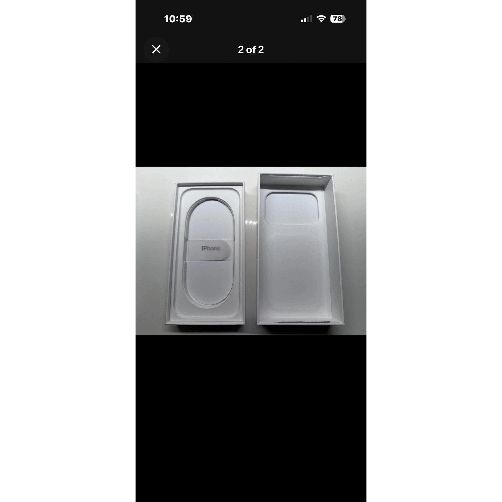 iPhone 17 Pro BOX ONLY 256GG Deep Blue - Box Only