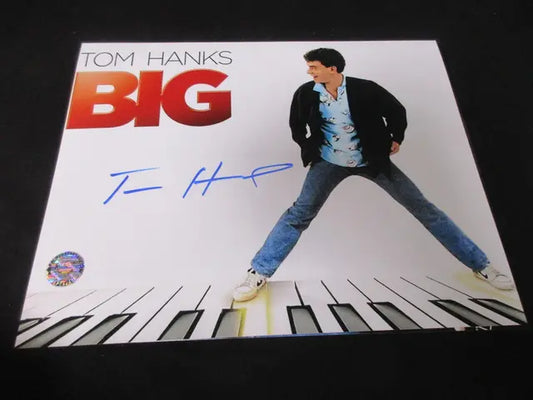 Tom Hanks "Big" signed 8x10 photo COA