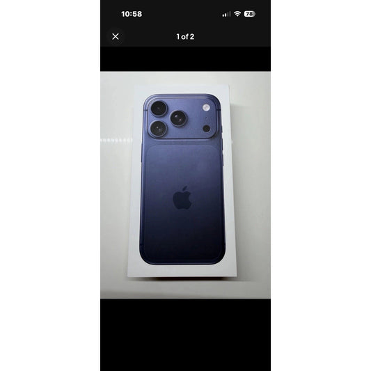 iPhone 17 Pro BOX ONLY 256GG Deep Blue - Box Only