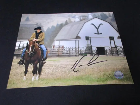 Kevin Costner signed 8x10 photo COA