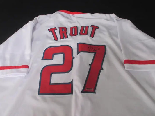 Mike Trout Signed Nike Jersey GAA COA