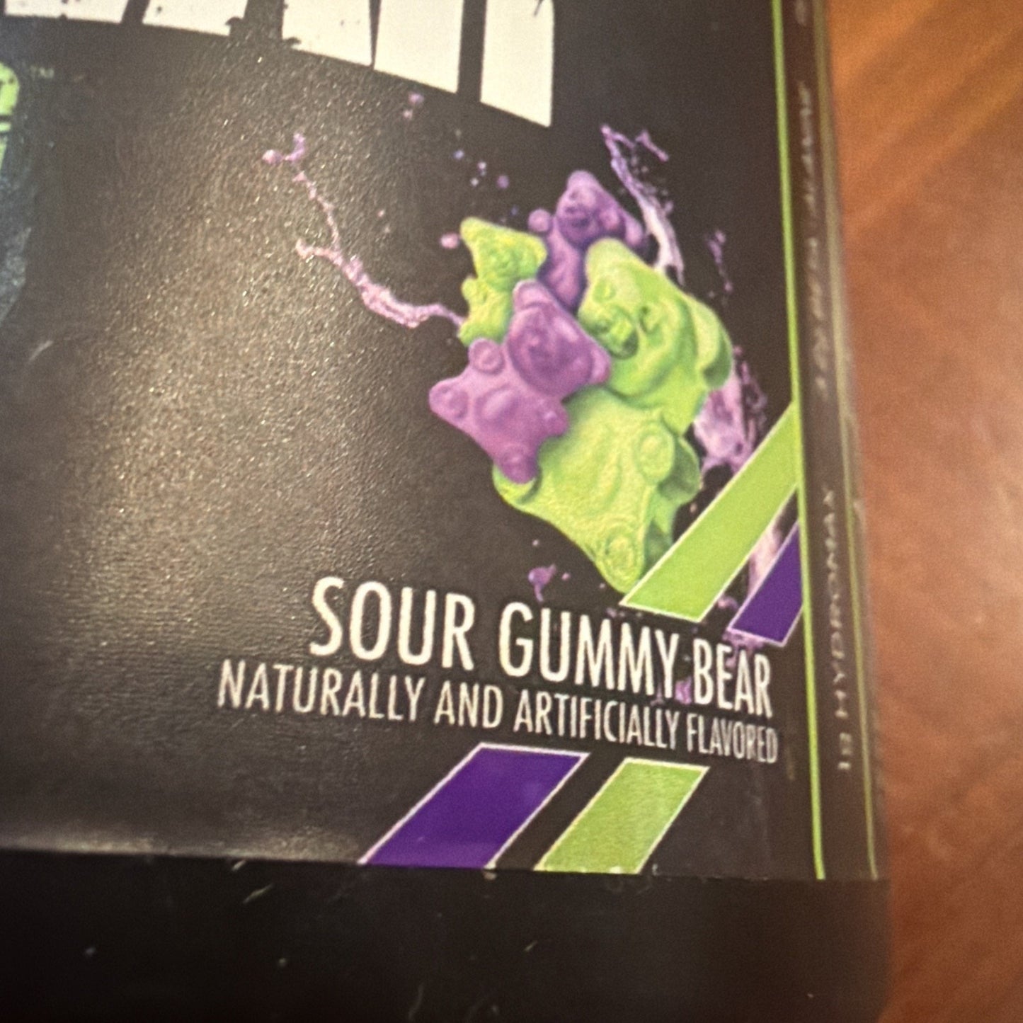 REDCON1 Total War Pump No Caffeine Sour Gummy Pre-Workout Powder 10.72oz. 5/27 — Image 2