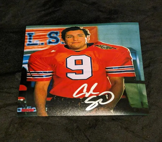 Adam Sandler BOBBY BOUCHER WATERBOY autographed 8x10 photo with coa