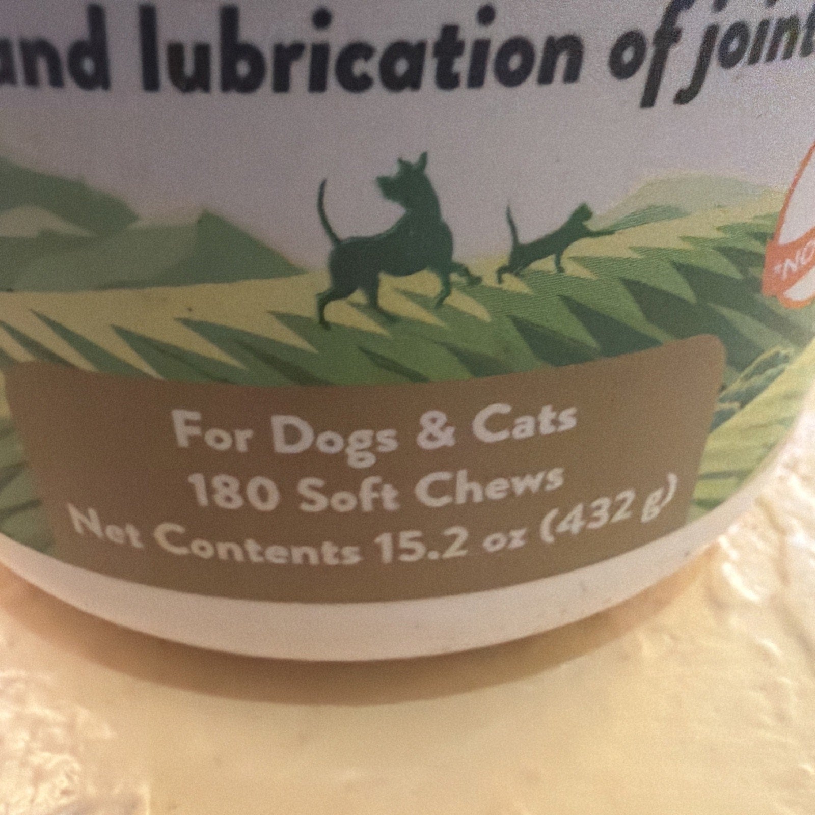 NaturVet ArthriSoothe-GOLD Advanced Joint Care for Dogs & Cats 180 Soft Chews — Image 2
