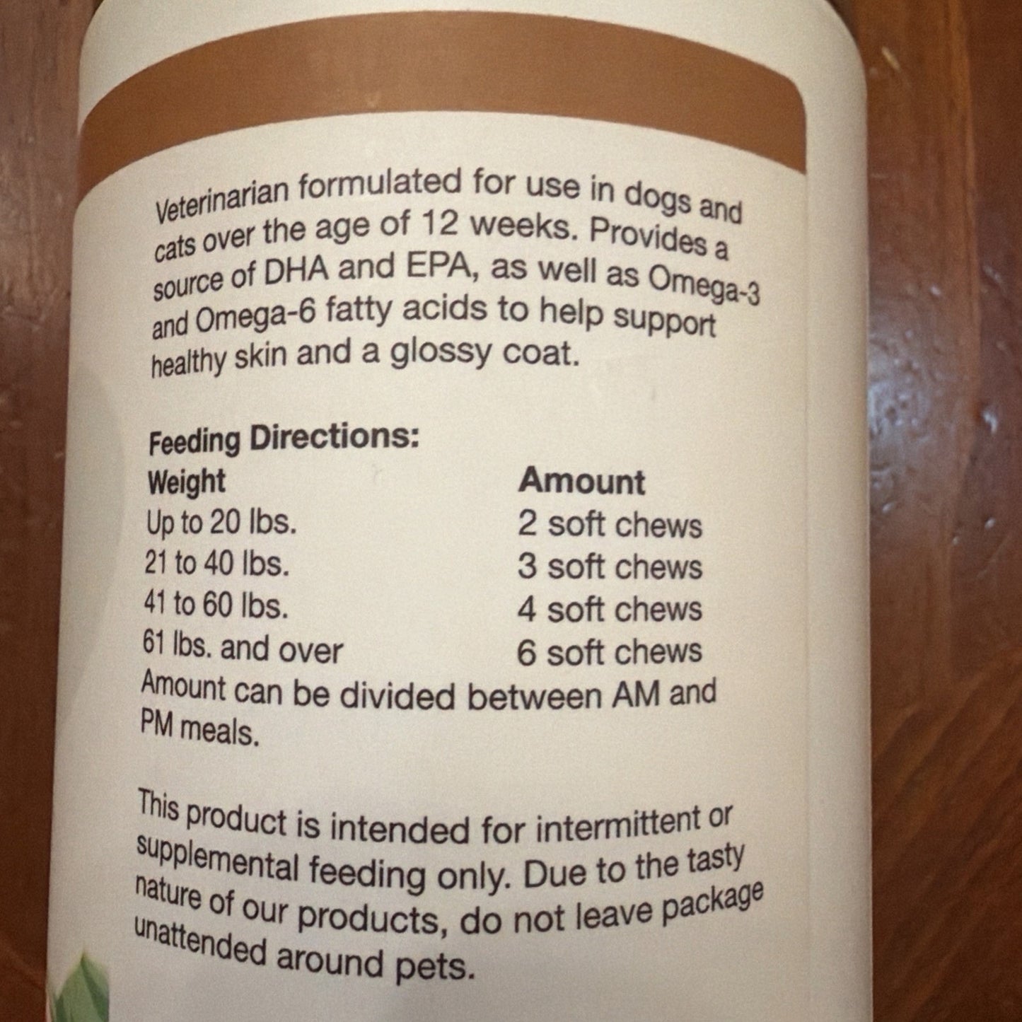 NaturVet Omega-Gold Plus Salmon Oil 180 Chews — Image 4