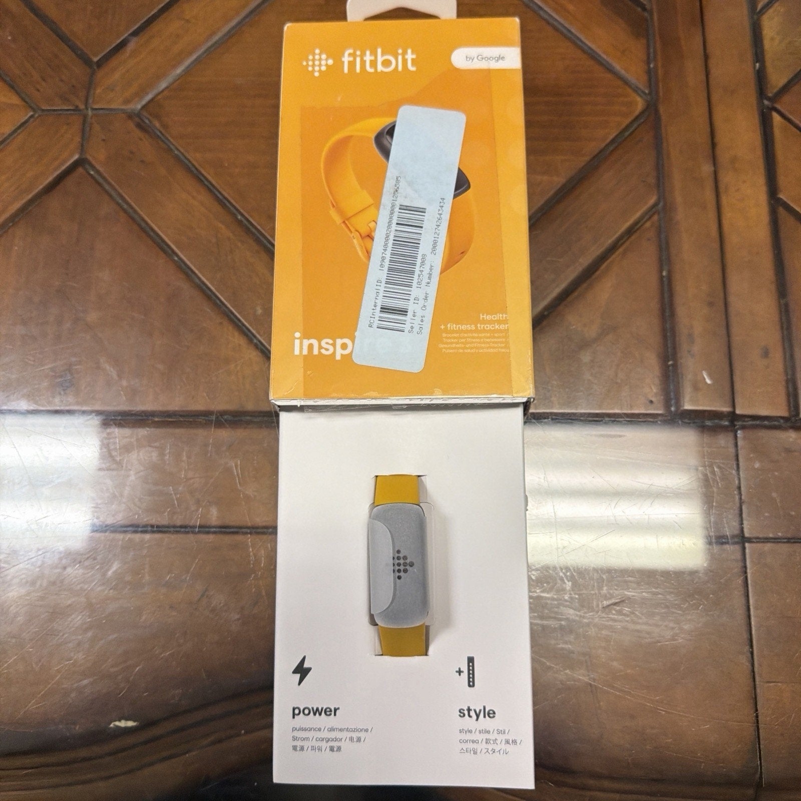Fitbit Inspire 3 Health & Fitness Tracker - Morning Glow Band