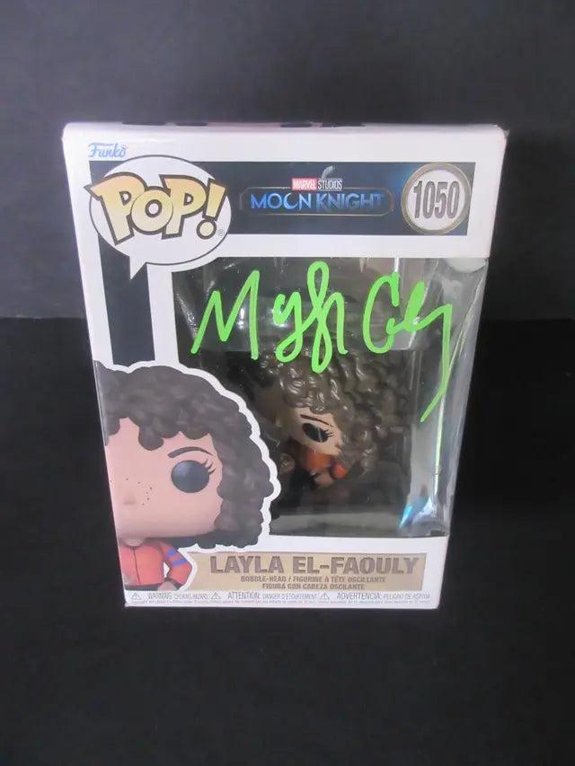 May Calamawy Signed layla El-Faouly 1050 Funko Pop SSC COA 🔥