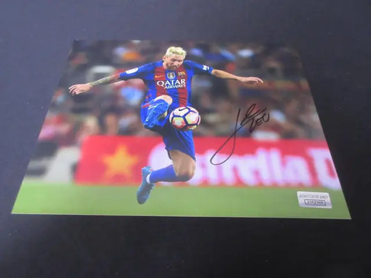 Lionel Messi Signed 8x10 Barcelona Photo Direct COA 🔥 🐐