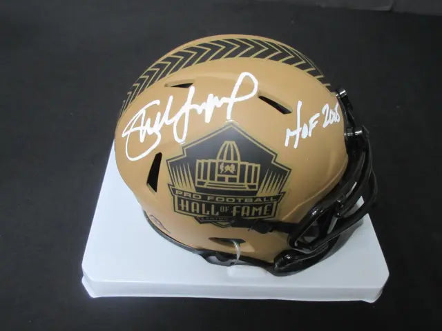 Steve Young Signed HOF Hall of Fame Mini Helmet Direct COA