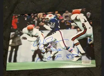 OJ Simpson Buffalo Bills autographed 8x10 photo with coa