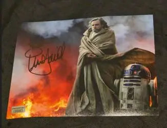 Mark Hamill autographed 8x10 photo with coa/star wars