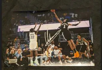 Victor Wembanyama San Antonio Spurs NBA autographed 8x10 photo with coa